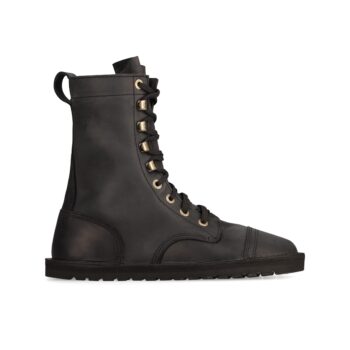 Barefoot African Trooper Boot - Houston Black