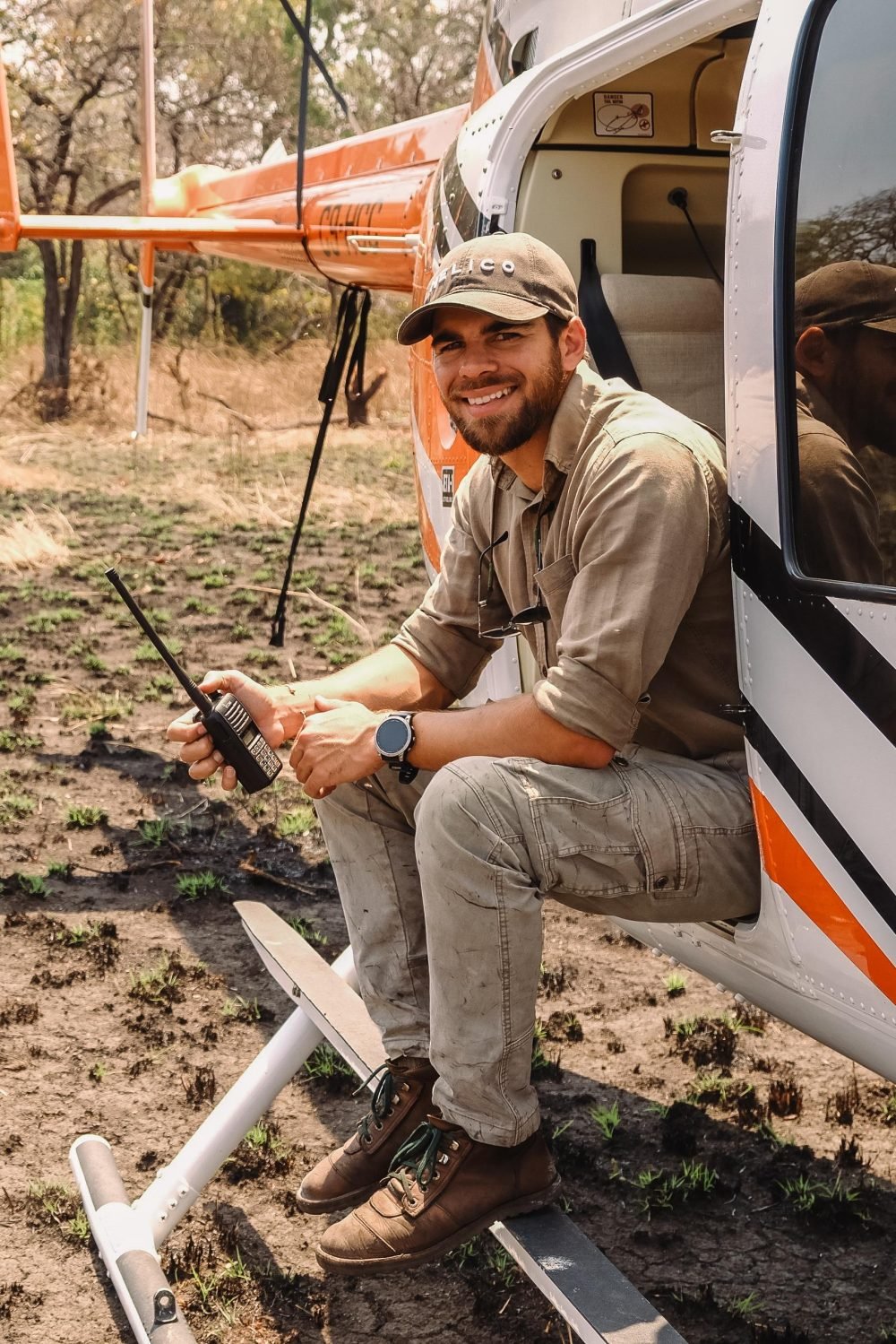 African Ranger Barefoot boots in the field