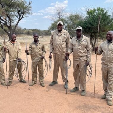Boots, boats, and a black rhino dream